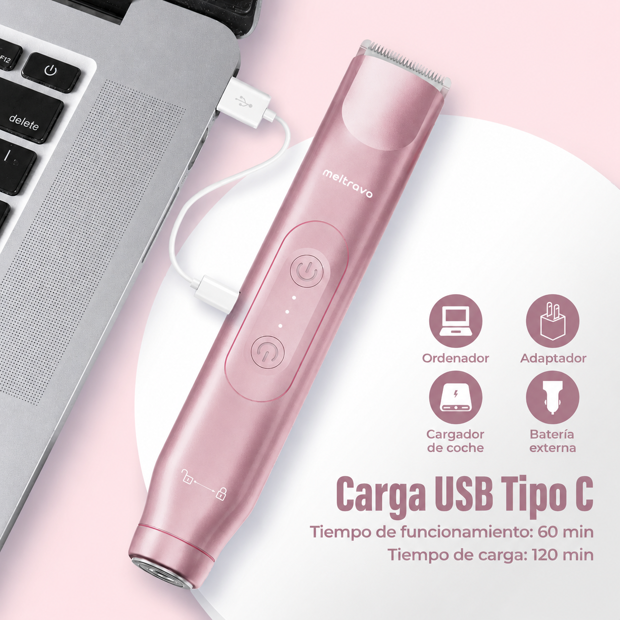 Rasuradora Corporal 2 en 1